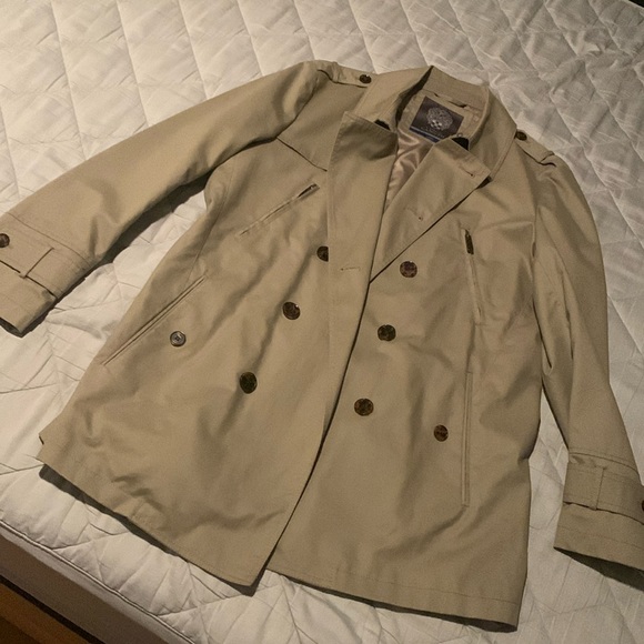 Vince Camuto peacoat trench coat NWOT SIZE L - Picture 2 of 12